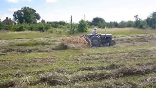 Ferguson T20 with a Vicon Acrobat doing hay [upl. by Kono]