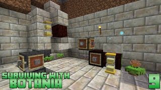 Surviving With Botania  E09  Automated Orechid amp Ore Processing [upl. by Wurster168]