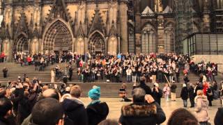 COLOGNE CHRISTMAS MEDLEY FLASHMOB [upl. by Neela158]