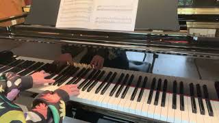 A Frightening Experience op 98 no 11 by Aleksandr Grechaninov  RCM piano etudes grade 4 2022 [upl. by Auj]