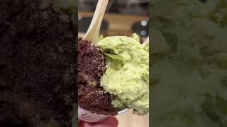 Amazing Gelato Nougatine amp Macha nyc nycfood venchi gelato icecream [upl. by Niltyak]