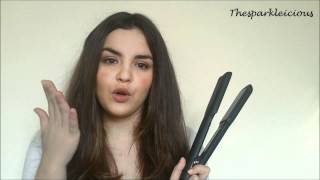 Cloud Nine hair straighteners reviewThe Wide Iron [upl. by Connel934]