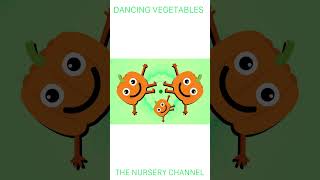 Baby Sensory  Dancing Vegetable Video  Part 1  Fun Learning for Infants  The Nursery Channel [upl. by Aubine]