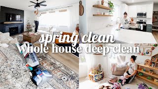 NEW CLEAN WITH ME WHOLE HOUSE  Spring Deep Cleaning 2024 [upl. by Gnuy253]