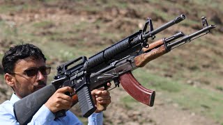 Ak47 vs M16 sound Quality TestAR Rifle and Kalashnikov sound [upl. by Brooking512]