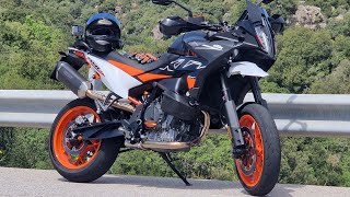 Test KTM 890 SMT Topspeed 0200 kmh explain display [upl. by Gregg]