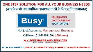 POS BARCODE  Parameterized Barcode Numbering  BUSY ACCOUNTING SOFTWARE 9310221060 In Hindi [upl. by Ilrebmyk]