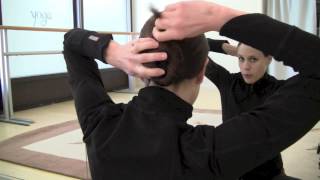 How to Make a Low Hair Bun for Dance [upl. by Ertsevlis775]