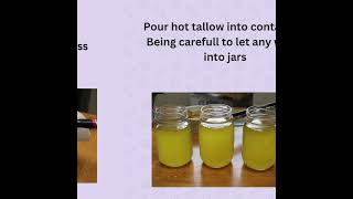 Making Tallow homesteadingcooking [upl. by Otreblig998]