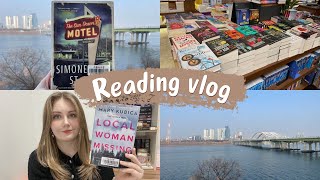 Reading only thrillers for a week  my life in Seoul vlog📖 [upl. by Dnomhcir]