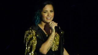 Demi Lovato  Really dont care  Live Paris 2014 [upl. by Bacon]