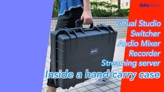 【Official】GO650SR Stream and Record GoKit ─ All You Need is Inside a Hand Carry Case  Datavideo [upl. by Annaitsirhc]