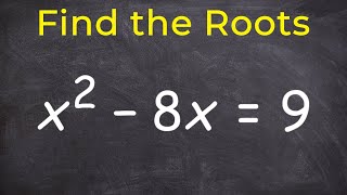 How to find the roots of an quadratic equation  Free Math Help [upl. by Marchall415]