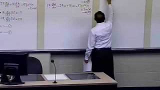 Chapter 0805 Lesson Coupled Ordinary Differential Equations Background Part 2 of 2 [upl. by Eerot254]