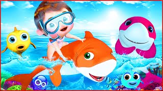 Kinderlieder TanzMix  Singen und Tanzen mit BabyHai  Baby Shark  Banana Deutsch  Kinderlieder [upl. by Enileuqkcaj]