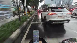 Mudik Lebaran Jakarta  Klaten 2024 part 1 motovlog [upl. by Keisling]