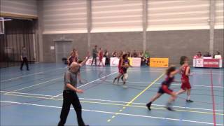 Basketbal Bbc houtem  Ronse Kluisbergen Dames A 17102015 [upl. by Nehpets104]