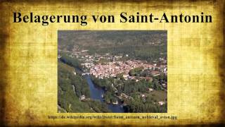 Belagerung von SaintAntonin [upl. by Estren765]