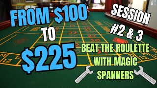 Roulette Recovery From Losing to Winning in Sessions 2 amp 3 – Joe Croupier Tools in Action [upl. by Baker]