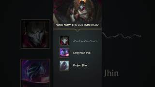 Jhin 🥶 leagueoflegends foryou shorts trending youtubeshorts [upl. by Wenonah]