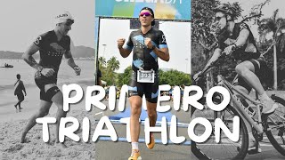 Meu primeiro TRIATHLON sprint [upl. by Nefets]