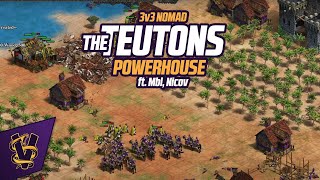 The Teutons Powerhouse  3v3 Nomad ft Mbl Nicov [upl. by Tore]