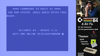 Ultimate64  Update 311 jetzt mit WiFi und online Spieledatenbank [upl. by Crystal228]