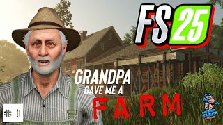 farming Sim 25  1  Getting started [upl. by Diamante950]