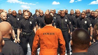 20 Cops Trapped Me GTA Cops amp Robbers [upl. by Siegel11]