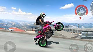 Speed Motor Bike Free All Bikes driving Extreme Moto rider bike game 1 for android ios Gameplay [upl. by Xuaeb]