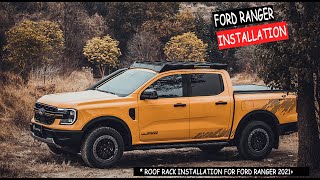 Ford Ranger Tufffab RoofRack Installation Instructionsroofrack fordranger [upl. by Ykcub]