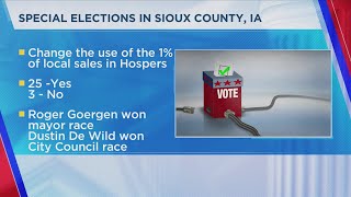 Special Elections In Sioux County [upl. by Dajma]