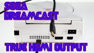 DCDigital  REAL Dreamcast 1080p HDMI Output [upl. by Elleraj]