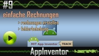 App Inventor Tutorial 9  Einfache Rechnungen haeretikcom [upl. by Spratt]