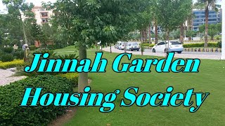 Jinnah Garden Society Islamabad 7  Beautiful Housing Society  Exploring Beauty Of Islamabad [upl. by Sarena830]