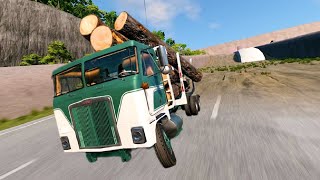 Truck Survival NO BREAKS ALLOWED gaming beamngdrive [upl. by Akemrehs630]