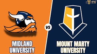 Midland University vs Mount Marty University Football [upl. by Myrna848]