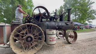 Tractor parade at Rushville Indiana Pioneer engineer club of Indiana part 1 832024 [upl. by Isidro]