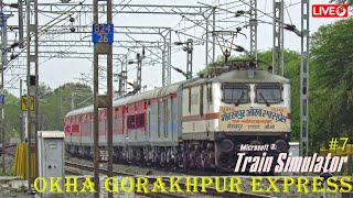 Journey In 15046 Okha Gkp Express  Msts Gameplay  Indian Railways  WRV11 Route [upl. by Elizabet]