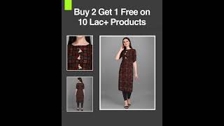 LimeRoad Buy 2 Get 1 Free  On 10 Lac Products 2600 Brands [upl. by Itirahc]