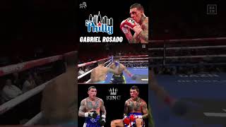 Boxer Gabriel King Rosado with a vicious hook for the knockout The boxing Archives [upl. by Steere]