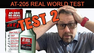 AT205 ReSeal oil leak stop  REAL WORLD REVIEW Easy DIY Leak Repair Save Time and Money [upl. by Aisul]