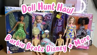 🛍️ Doll Hunt Haul Barbie Bratz Disney amp More [upl. by Hgielram732]