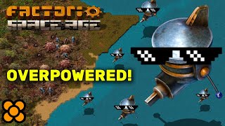 Defender Capsules in Factorio are Overpowered [upl. by Verity608]