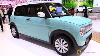 2016 Suzuki Alto Lapin  Exterior and Interior Walkaround  2015 Tokyo Motor Show [upl. by Nylirehc]