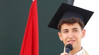 Valedictorian Speech by Idder Moutia  London Academy Casablanca June 24th 2023 [upl. by Tifanie]