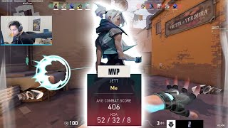 50 KILLS IN RADIANT MVP HAVEN G2 SHAHZAM INSANE JETT VALORANT RANKED GAMEPLAY [upl. by Ahsirkal]