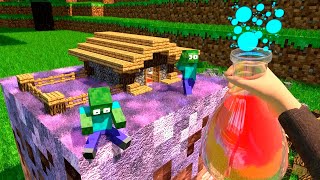 The Reducing Potion  Minecraft Animation Video Remake [upl. by Cortney]