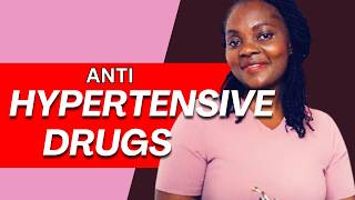 Anti hypertensive drugs you need to be aware of NURSEJOYCEYLN [upl. by Burtie]