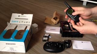 Motorola TLKR T6 unboxing [upl. by Thirzi]